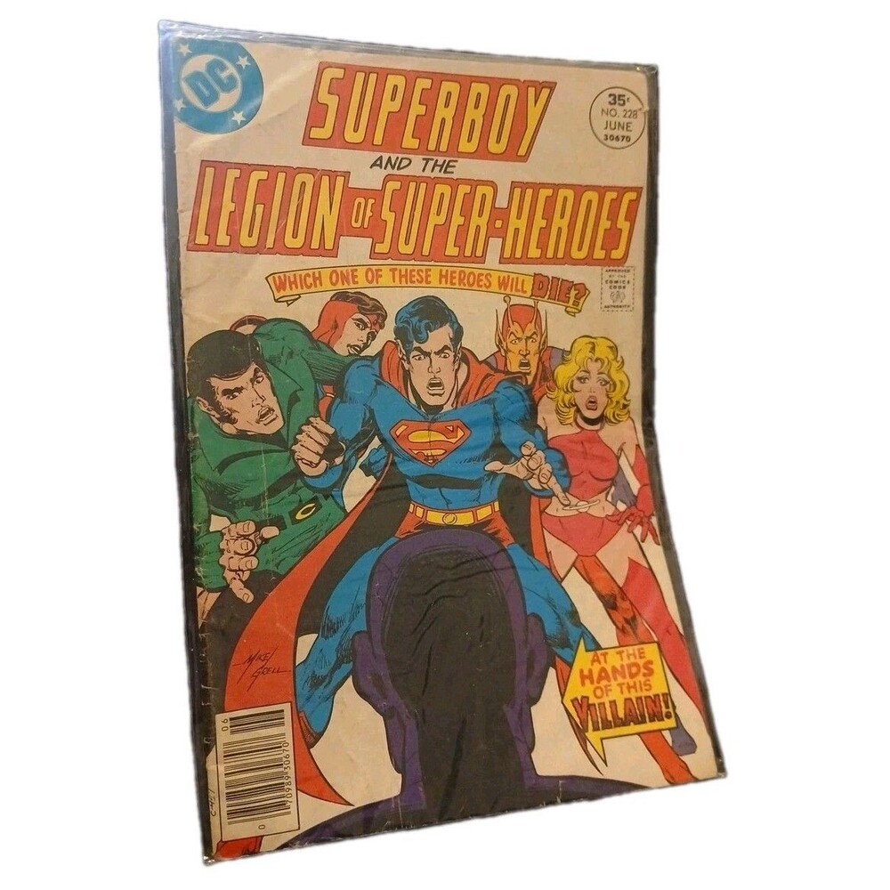 DC Superboy And The Legion Of Super Heroes No. 228 (1977) USED